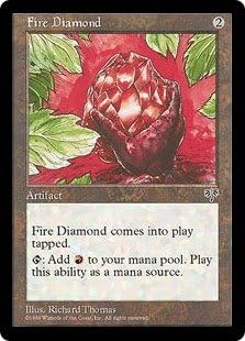 Amazon Co Jp 英語版 ミラージュ Mirage Mir 緋色のダイアモンド Fire Diamond マジック ザ ギャザリング Mtg ホビー 通販
