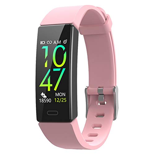 ZURURU Fitness Tracker with Blood Pressure Heart Rate Monitor, IP68 Waterproof Activity Tracker
