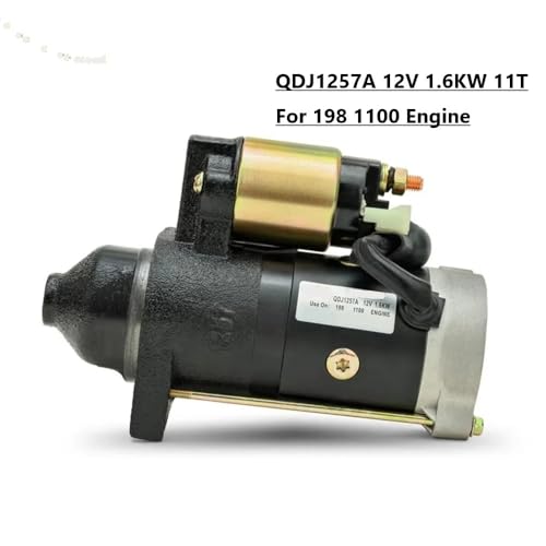 Démarreur de générateur QDJ1257A à haute performance mécanique