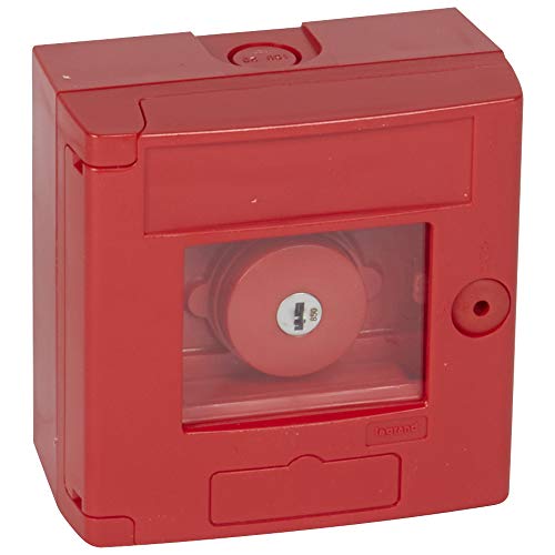 Legrand 038003 Coffret Bris de Glace Coup de Poing IP44, Montage en Saillie, Rouge