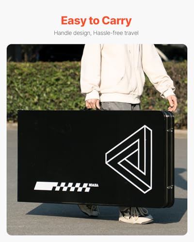 Vevor8footportablepongtablefoldingtailgatetablecupholesdryerasemarkersandcarryinghandlesadjustableheightlightweighttableforofficetailgatepartycamping Urban Country Home Decor Vevor 8 foot portable pong table folding tailgate table cup holes dry erase markers and carrying handles adjustable height lightweight table for office tailgate party camping urban country home decor