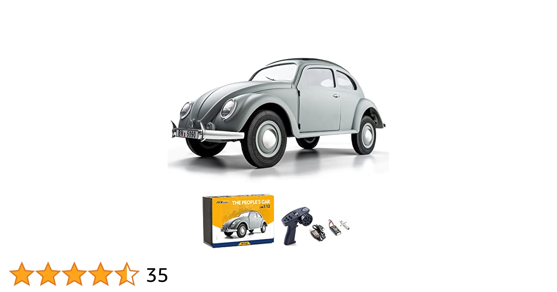 ROCHOBBY ラジコンカー 1:12 THE PEOPLE`S CAR ROCHOBBY The People's Car RTR 1/12th Scale Gray