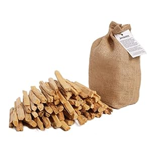 Luna Sundara Palo Santo Sticks Bulk 1 Pound of High Resin Smudging Sticks Wild Harvested Sustainably Packed in Eco-Friendly Packaging (Ecuadorian Palo Santo)
