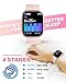 TOOBUR Smart Watch for Women, Alexa Built-in, Answer/Make Calls, 1.83