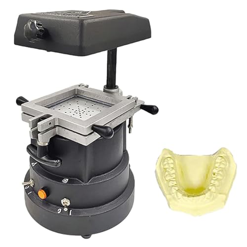Generico Macchina termoformatrice Dentale, 1200 W ad Alta Potenza per apparecchi ortodontici e laminazione Dentale, Ideale per cliniche e Laboratori di Ricerca.