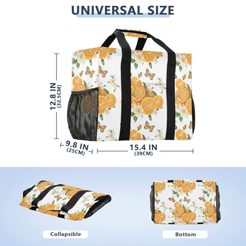 KLL Utility Bag For Trunk with Handles Foldable With Compartments Tote Bag For Car3