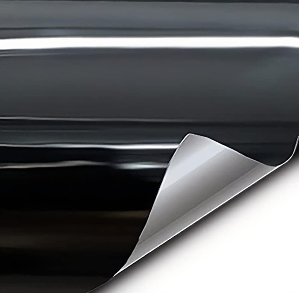 VViViD Black Mirror Chrome Air-Release Adhesive Vinyl Pinstripe Tape Roll (2 Inch x 20ft)