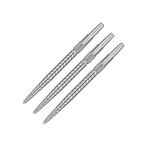 Target Darts Swiss Point Dart Spitzen RVE (3er-Pack Spitzen) 26MM Silber | Auswechselbare Dartspitzen Swiss Storm Spitzen Profi Dart Zubehör