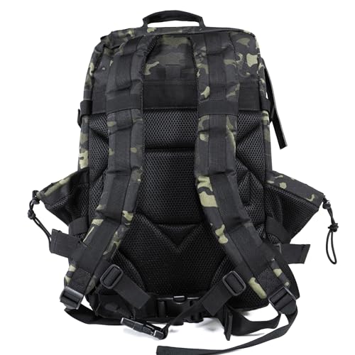 Lone Wolf Fitness Gen 3 45L Sports Backpack - Black Camo3