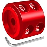 cuisine rouge but Fonctionnement silencieux : la construction en caoutchouc aide à éliminer les bruits de cliquetis associés à l'utilisation typique du câble, offrant une expérience plus fluide, que vous récupériez ou glissez des câbles.