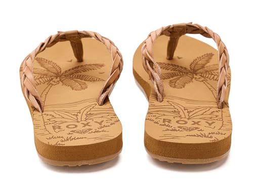 Image of Roxy Women's Feel Breezie Braided Flip Flop Sandal