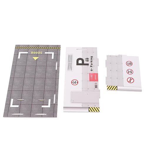 Fdit Juguete de Estacionamiento de PVC Premium a Escala 1:32 con Ricos Detalles, Presión y Caída, para Entusiastas de los Modelos de Automóviles (Modelo de estacionamiento) Fdit Juguete de Estacionamiento de PVC Premium a Escala 1:32 con Ricos Detalles, Presión y Caída, para Entusiastas de los Modelos de Automóviles (Modelo de estacionamiento)