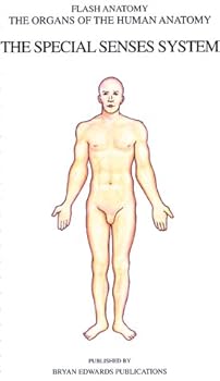 Hardcover Flash Anatomy Organs of the Human Anatomy: The Special Senses System Chart Book