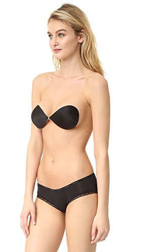 NuBra Women's Seamless Underwire Bra, Black, A - Image 3
