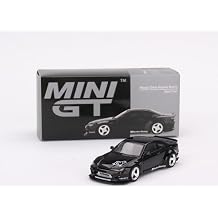 True Scale Miniatures Model Car متوافق مع نيسان سيلفيا S15 Rocket Bunny Black Pearl RHD Limited Edition 1/64 Diecast Model Car MGT00602