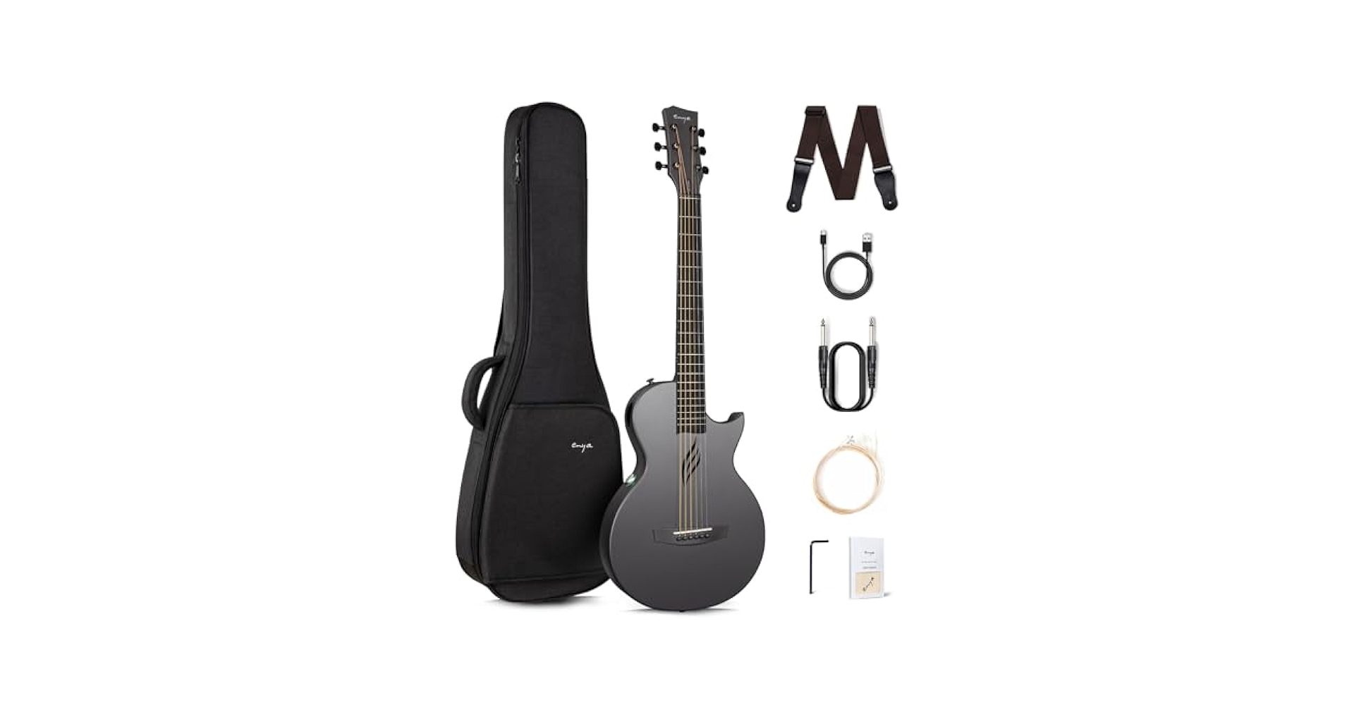 Amazon.com: Carbon Fiber Nova Go SP1 Enya Acoustic Electric