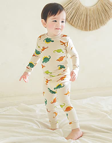 Image of VAENAIT BABY 12Months-12Years Toddler Kids Junior Boys Car Train Fireman Snug fit Sleepwear Pjs Set