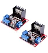 LAOMAO L298N Motor-Treiber-Board-Modul DC-Schrittmotor Roboter Smart Car