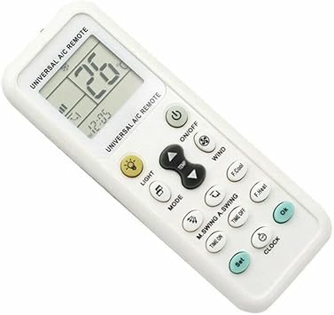 Replacement Remote Control Replace for TV/Audio/Projector Universal for Changhong for Chigo for Celestial for Ayre A/C Air Conditioner