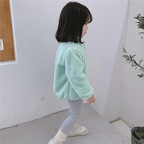 Kids Autumn Winter Snowsuit Toddler Girls Boys Autumn Winter Long Sleeve Thick Solid Color Plush Zipper Stand4