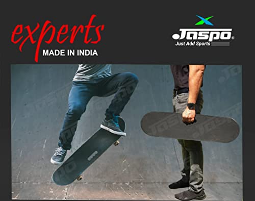 Image of Jaspo Hurricane Ollie Fibre Skateboard - 31 inch x 8 inch Deck, Unique Art Design, Perfect for Beginners & Trick Learning (Nexus)
