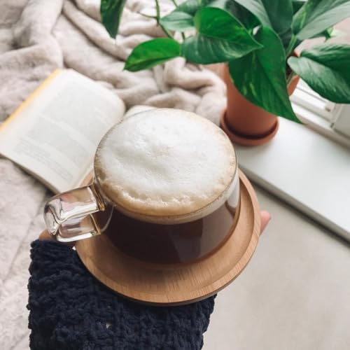 Vaso clásico de vidrio para café o té de 250 ml miniatura 4