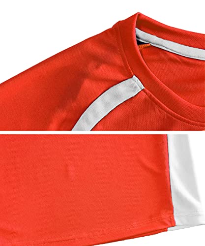 Image of M2C Kids Soccer Uniform Athletic Jersey Shorts Socks Set