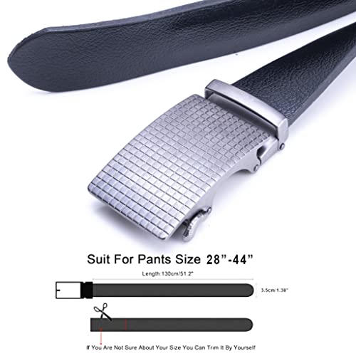 TRUSADOR Men's Ferrara Ratchet Belt Fully Adjustable No Holes Leather Belt2