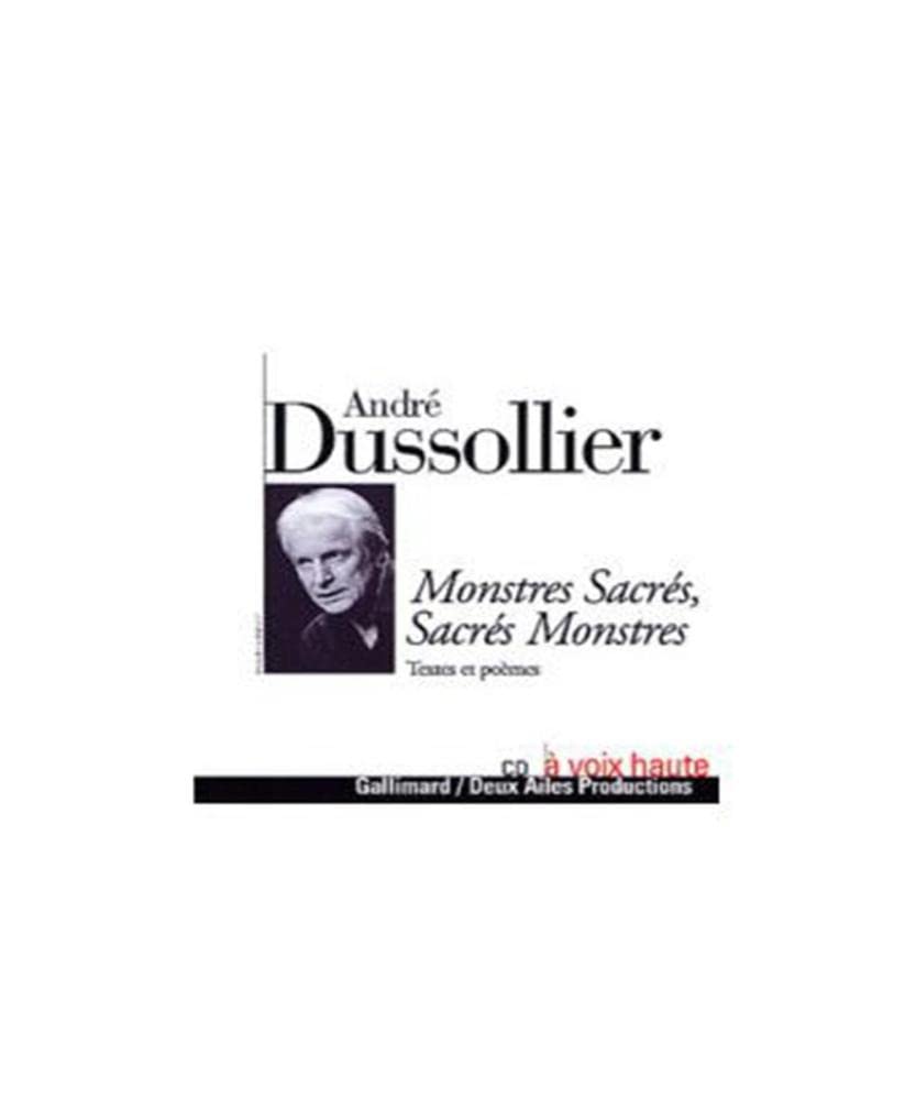 MONSTRES SACRÉS SACRÉS MONSTRES [Paperback]