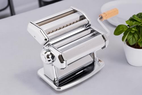 Imperia IPASTA Manual Pasta Machine - Authentic Italian Steel - Image 2