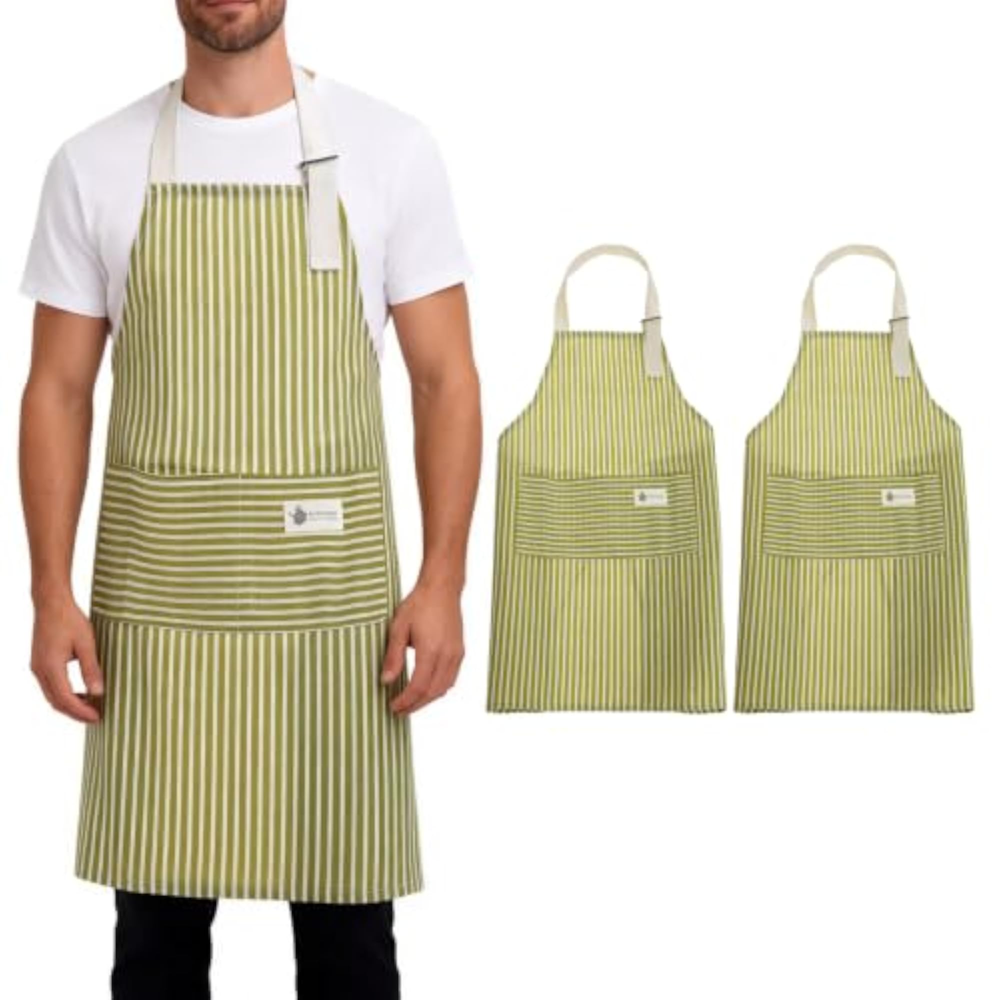 Kitchen Cooking Aprons Adjustable Art