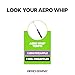 Aero Whip Tempo and Speed Golf Trainer, Flexible Shaft for Golf Training Aid, Great Golf Warm Up Tool, Swing Speed Air Resistance Training. (Green and Purple)