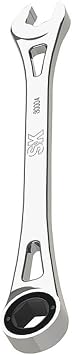 SK Tools USA 11MM, 6 Point, X-Frame Combination Ratcheting Wrench | 80004