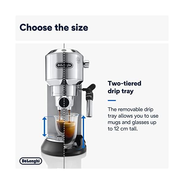 De’Longhi Dedica Style, Traditional Pump Espresso Machine, Coffee and