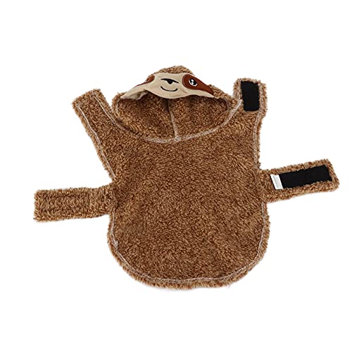 Disfraz para perro de felpa con capucha diseño Halloween miniatura 5