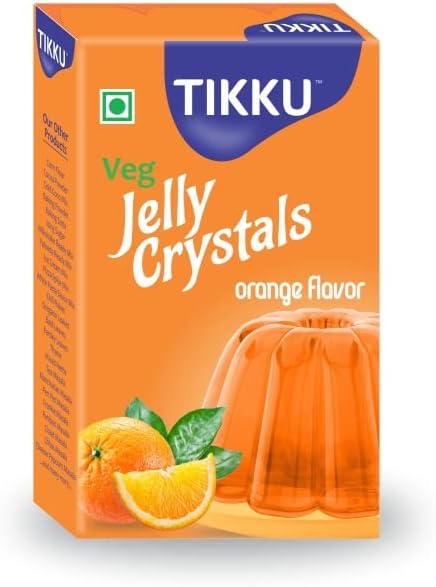 Tikku Jelly Crystals Orange 100g