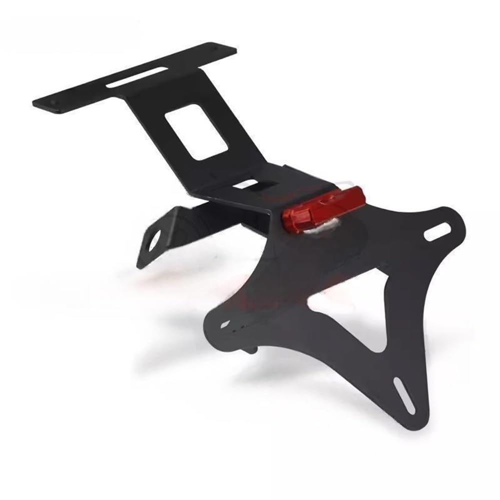 Support de plaque arrière court moto Benelli TNT600 finition noire