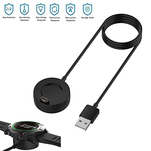 Cable de carga de muelle USB para Garmin Venu 945 245 Quatix 5 2