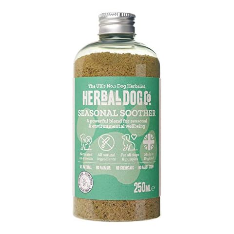 Herbal Dog Co Herbacare Seasonal Soother, 250ml - Immune Support for Dogs & Puppies - Dog Food Supplement - All-Natural, Vegan, Made in UK Cover
