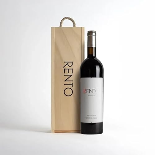 Rento Vino Tinto D.O. Ribera del Duero | 1 Botella x 75 cl | 100% Tempranillo | Estuche Madera