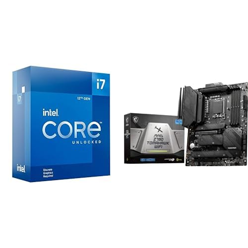 Image of Intel Core i7-12700KF Gaming Desktop Processor + MSI MAG Z790 Motherboard