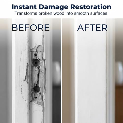 Image of Steel Reinforced Epoxy RepairPutty, 2026 New Epoxy Putty Universal Glue for Metal Wood Plastic, Durable Metal Repair Putty for Filling Cracks and Holes (White)