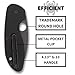 Spyderco Efficient Value Knife with 2.98