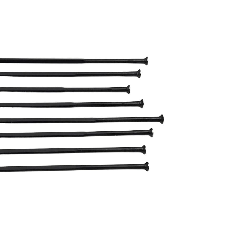 12pcs Per Raggio Dritto Tirare Gauge 14G 2.0mm In Acciaio Inox Radio Bici Da Strada Lama Piatta