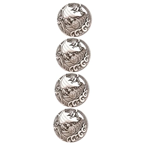 Épinglette viking médiévale LIFKOME cadeau idéal pince broche argentée femme