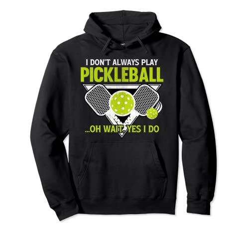 Lustiger Pickleball-Spieler-Design, Pickleball-Lehrer und Trainer Pullover Hoodie