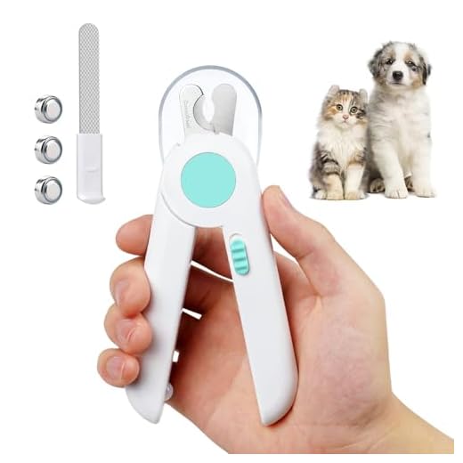 Adiwo 2-in-1 Krallenschneider mit LED