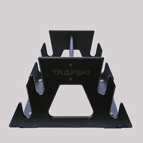 Miniatura 32 de TRAPSKI Soporte móvil para esquí de montaña y snowboard Plástico HDPE de grado marino Protección UV Correa premium incluida Fabricado