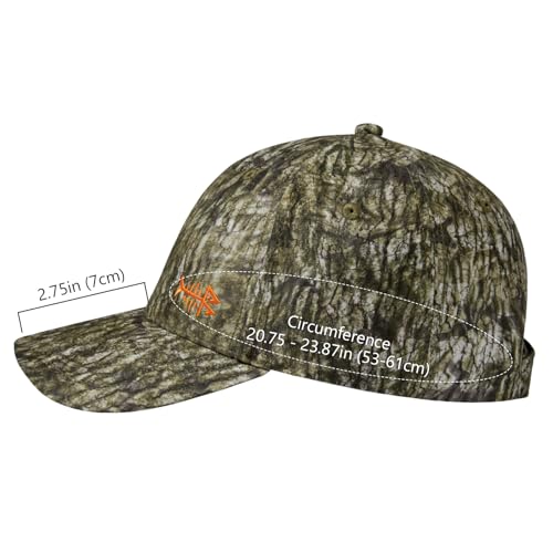 Image of BASSDASH Camo Fishing Hunting Hat Unisex Adjustable Baseball Cap