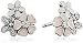 Pandora Women's Poetic Blooms, Earring Studs 290686ENMX, Silver